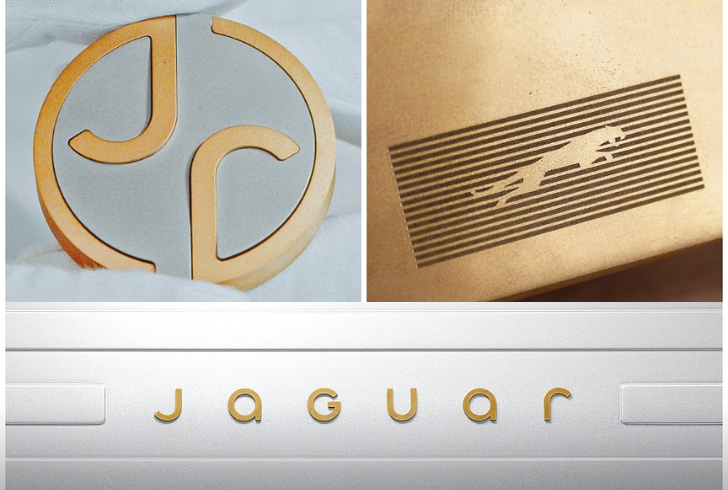 Redesigned sleek Jaguar logo update.